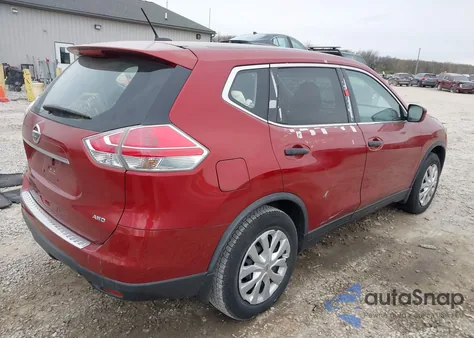 2016 Nissan Rogue S from USA, damaged, VIN KNMAT2MV6GP641135